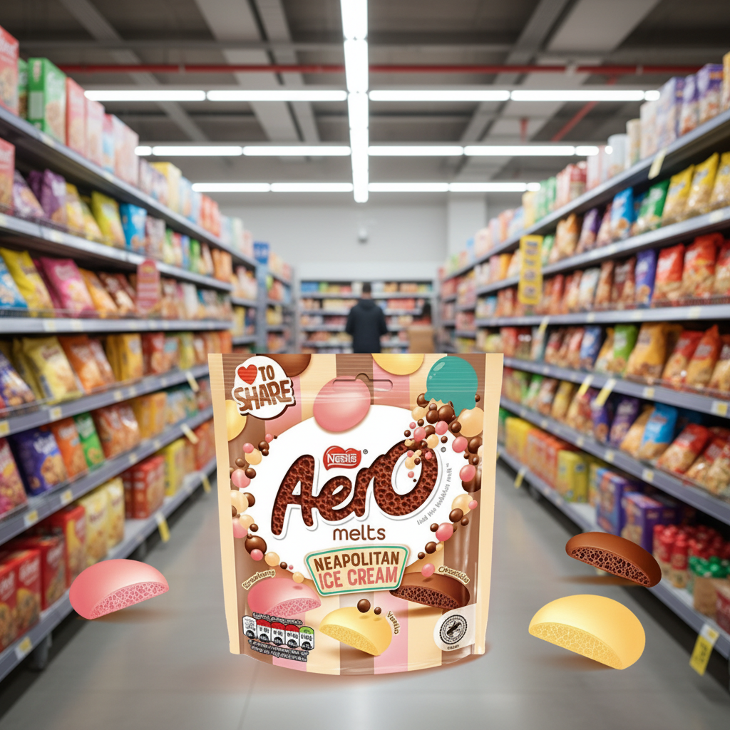 8 x Aero Melts Neapolitan Ice Cream 86G