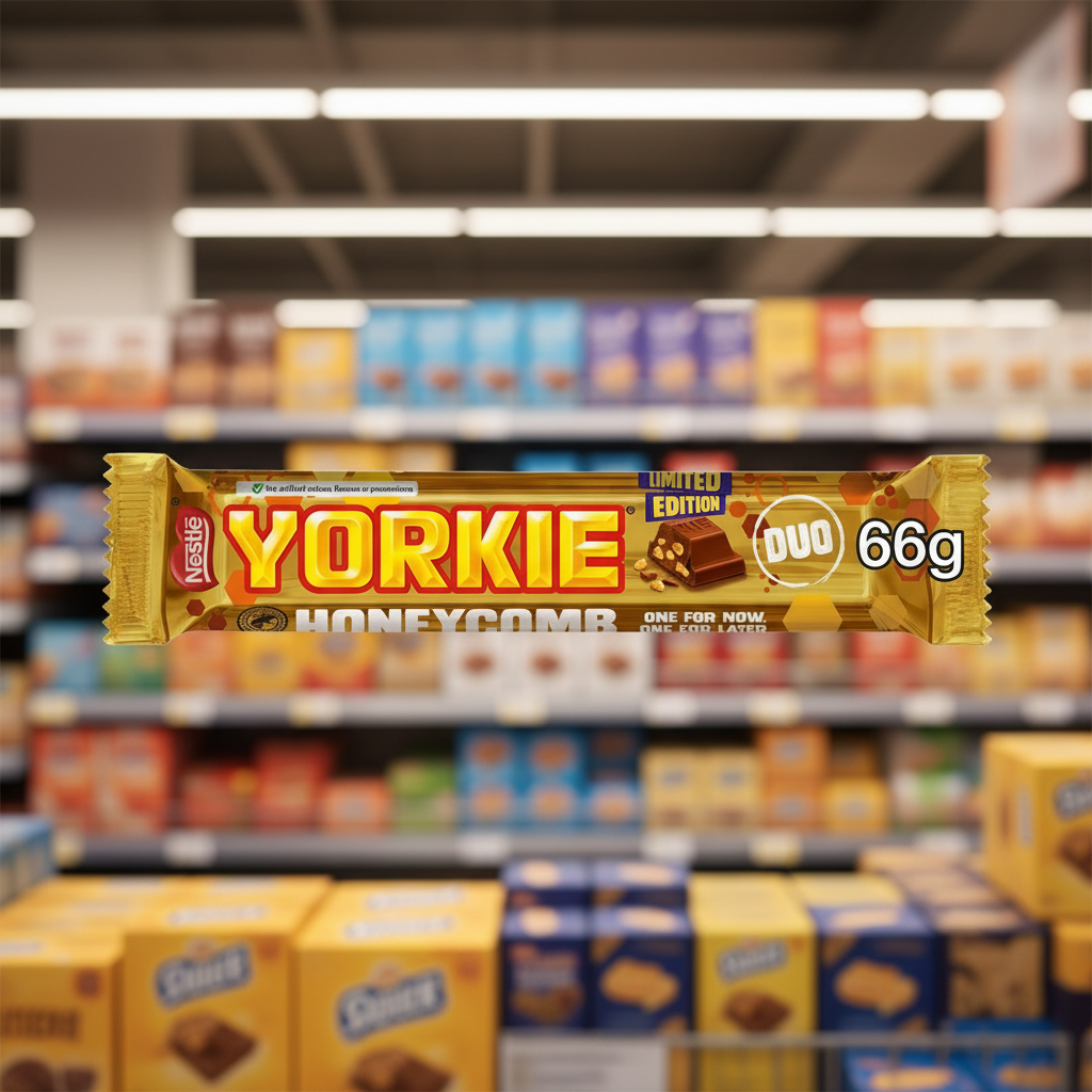 24 x Yorkie Limited Edition Honeycomb 66G