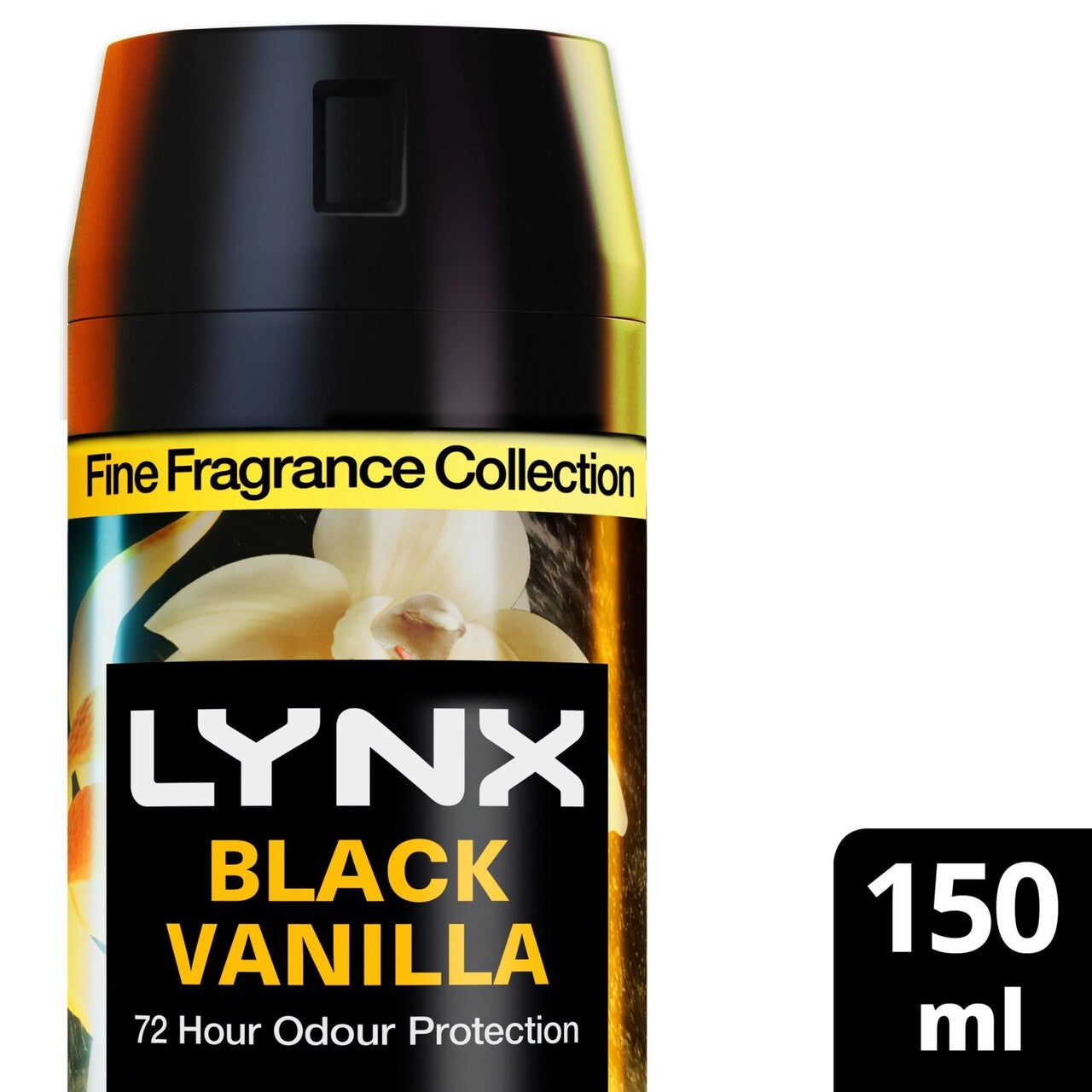 6 x Lynx Black Vanilla Kenobi Uk Bodyspray 150Ml