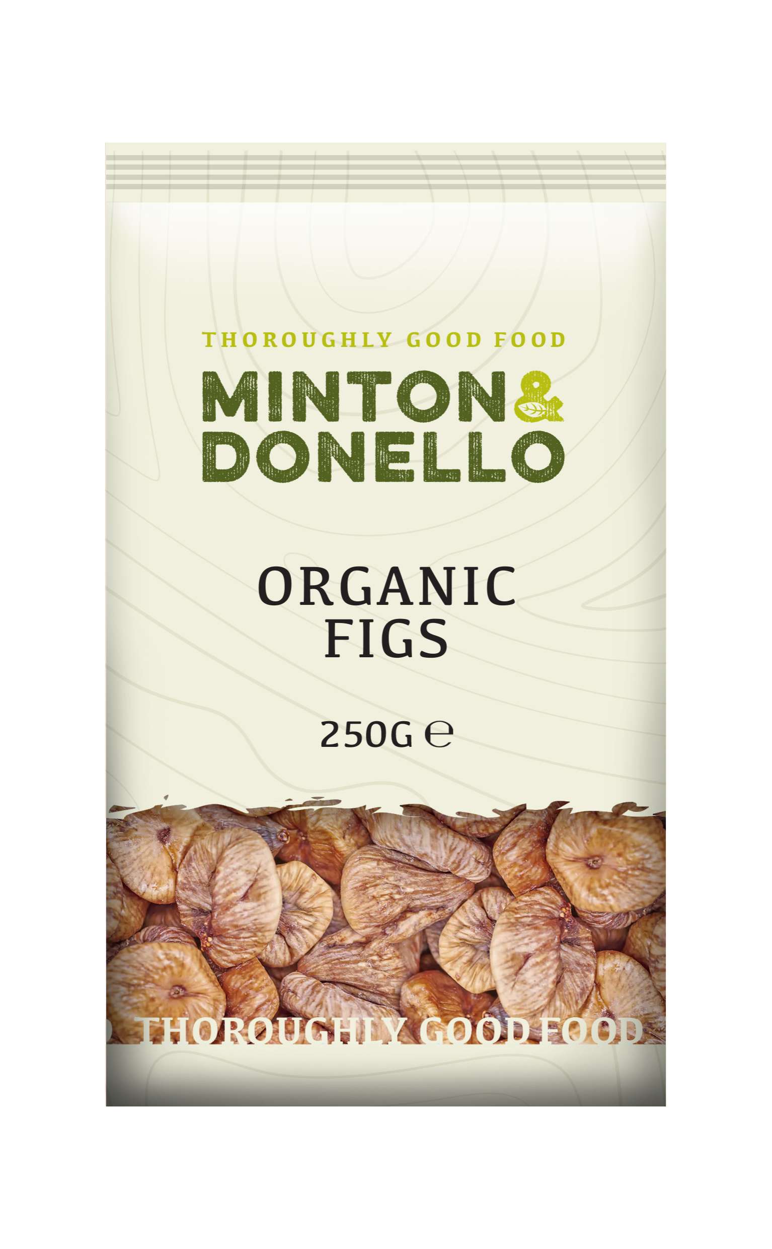 6 x Minton & Donello Organic Figs - 250g