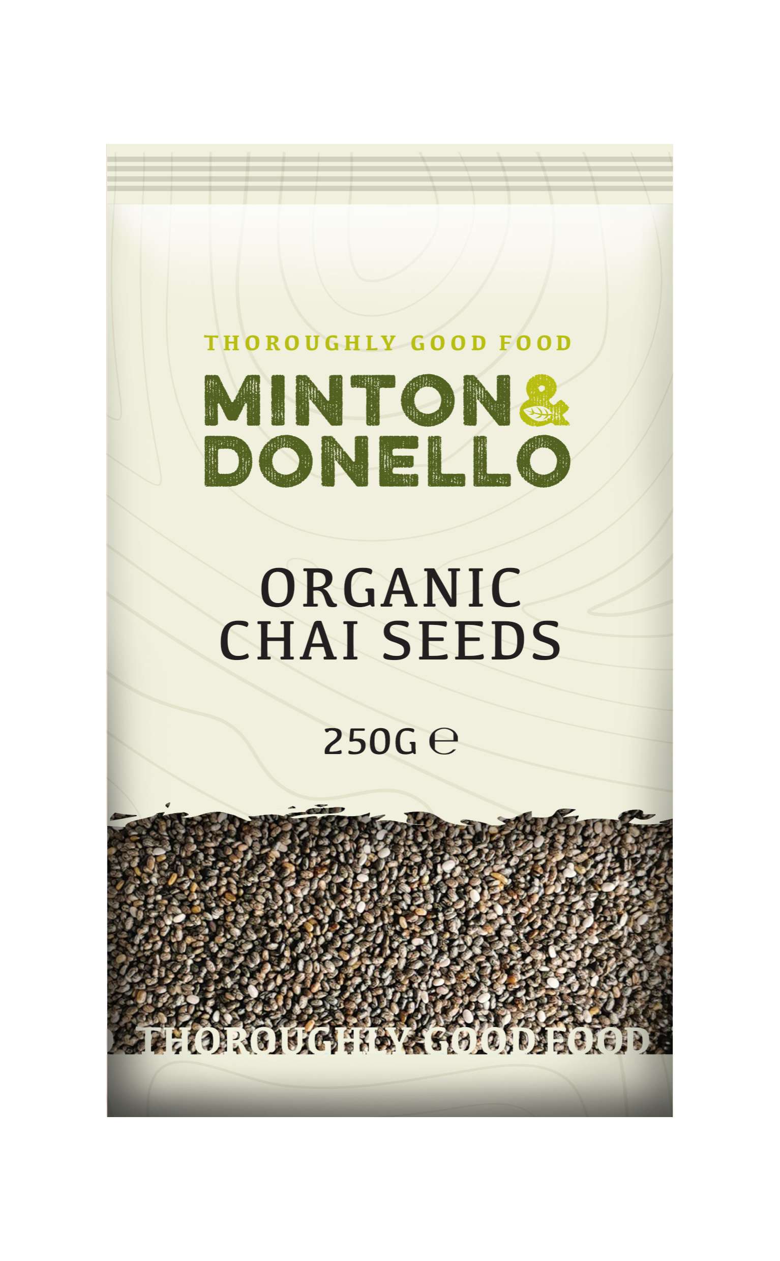6 x Minton & Donello Org Chia Seeds - 250g