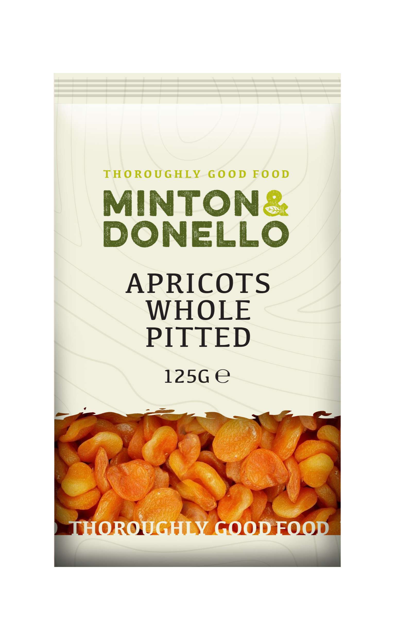6 x Minton & Donello Apricots Whole Pitted - 125g