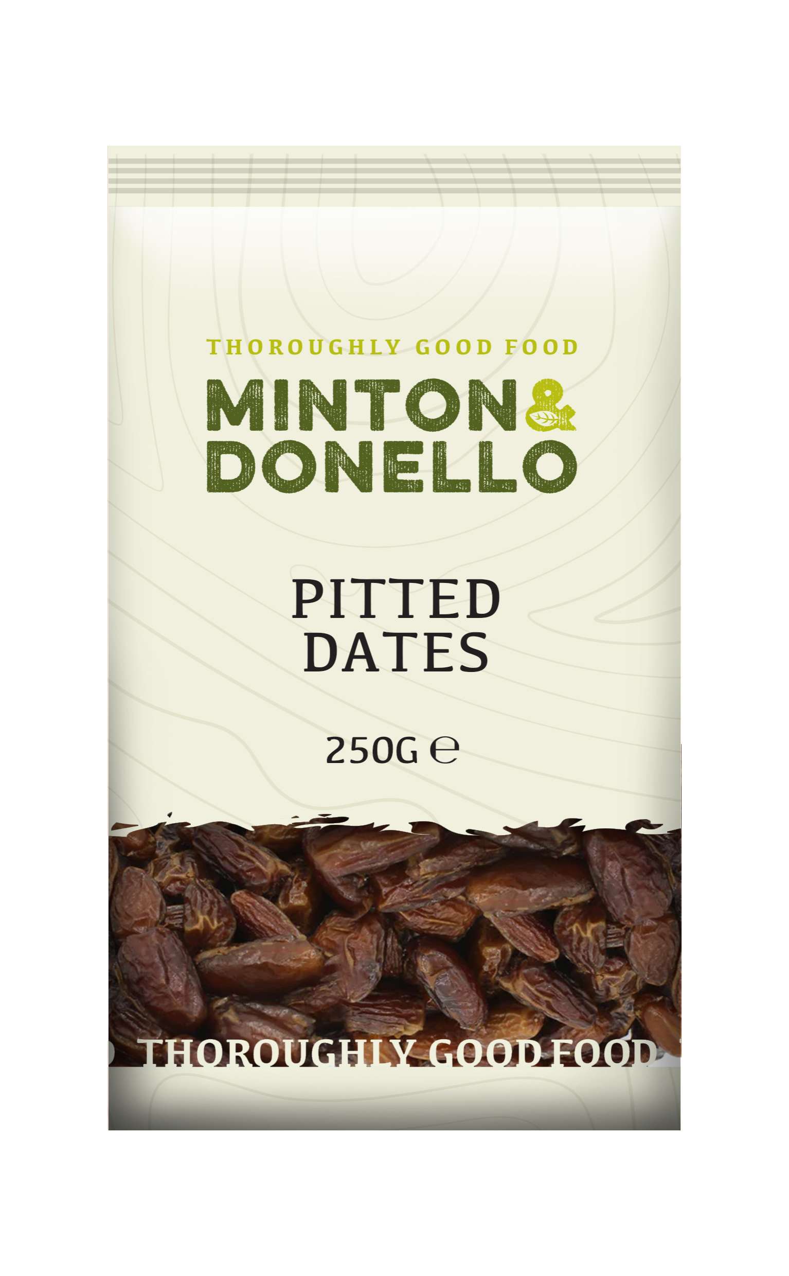 6 x Minton & Donello Pitted Dates - 250g