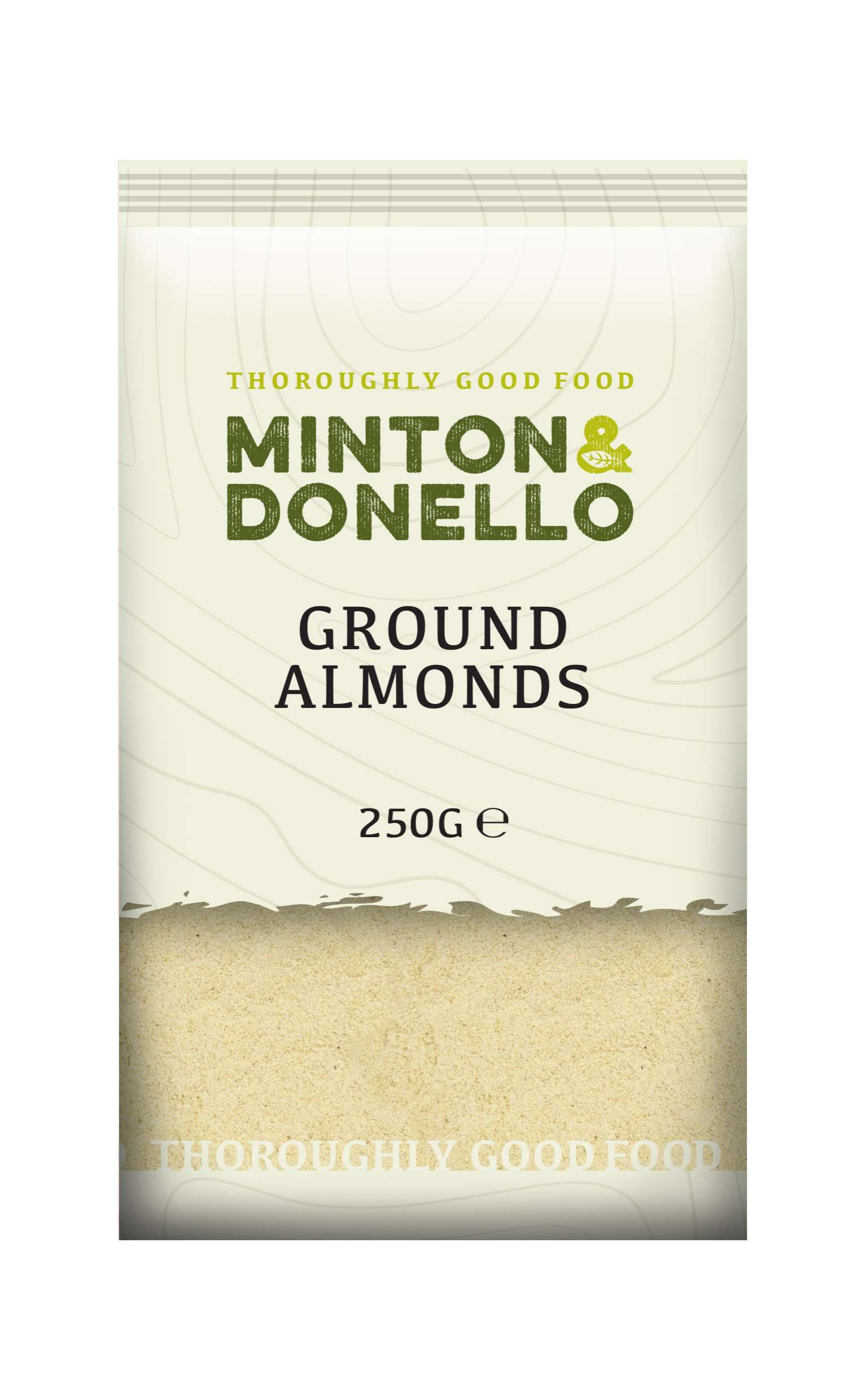 6 x Minton & Donello Almonds Ground Blanched - 250g