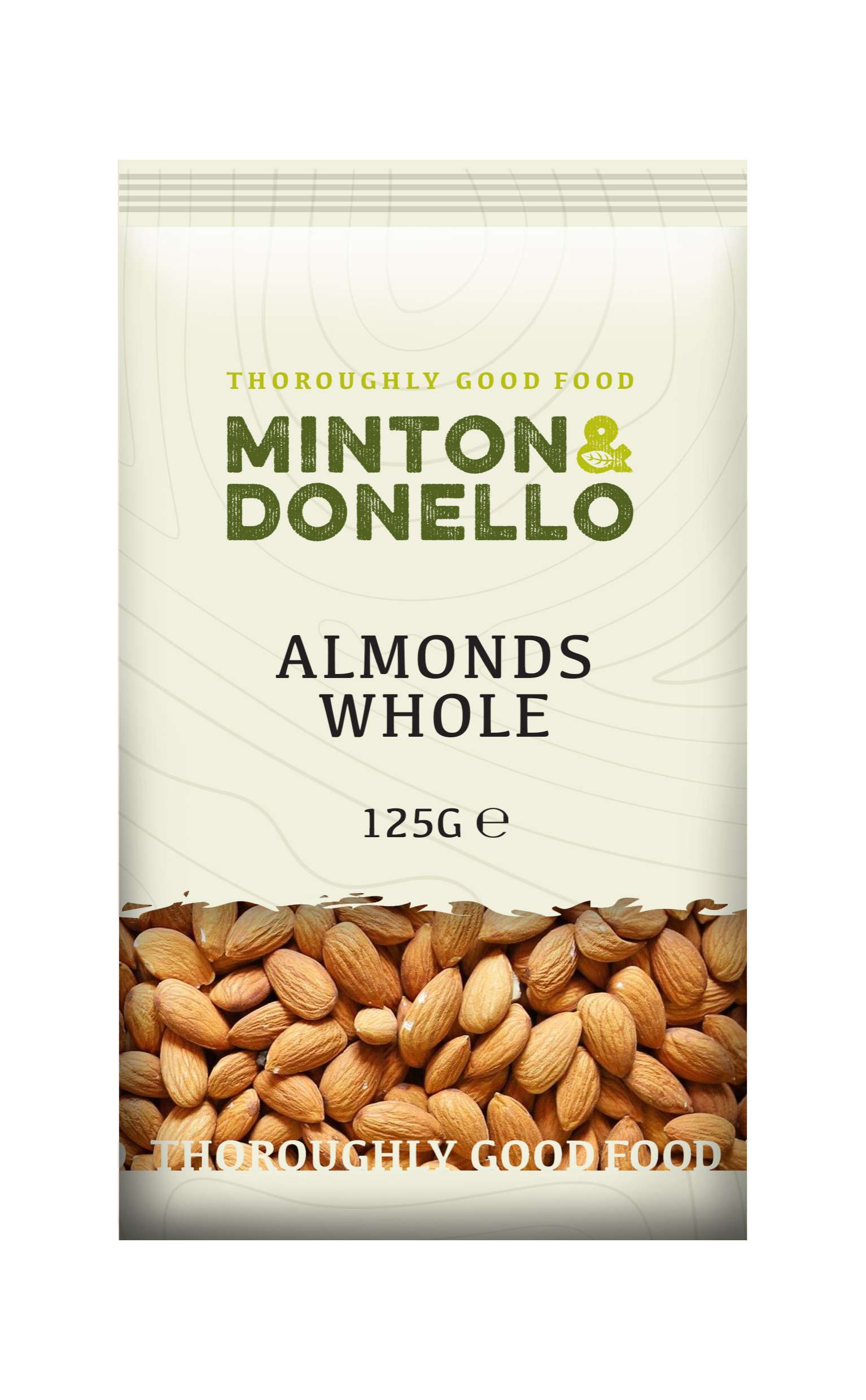 6 x Minton & Donello Almonds Whole - 125g