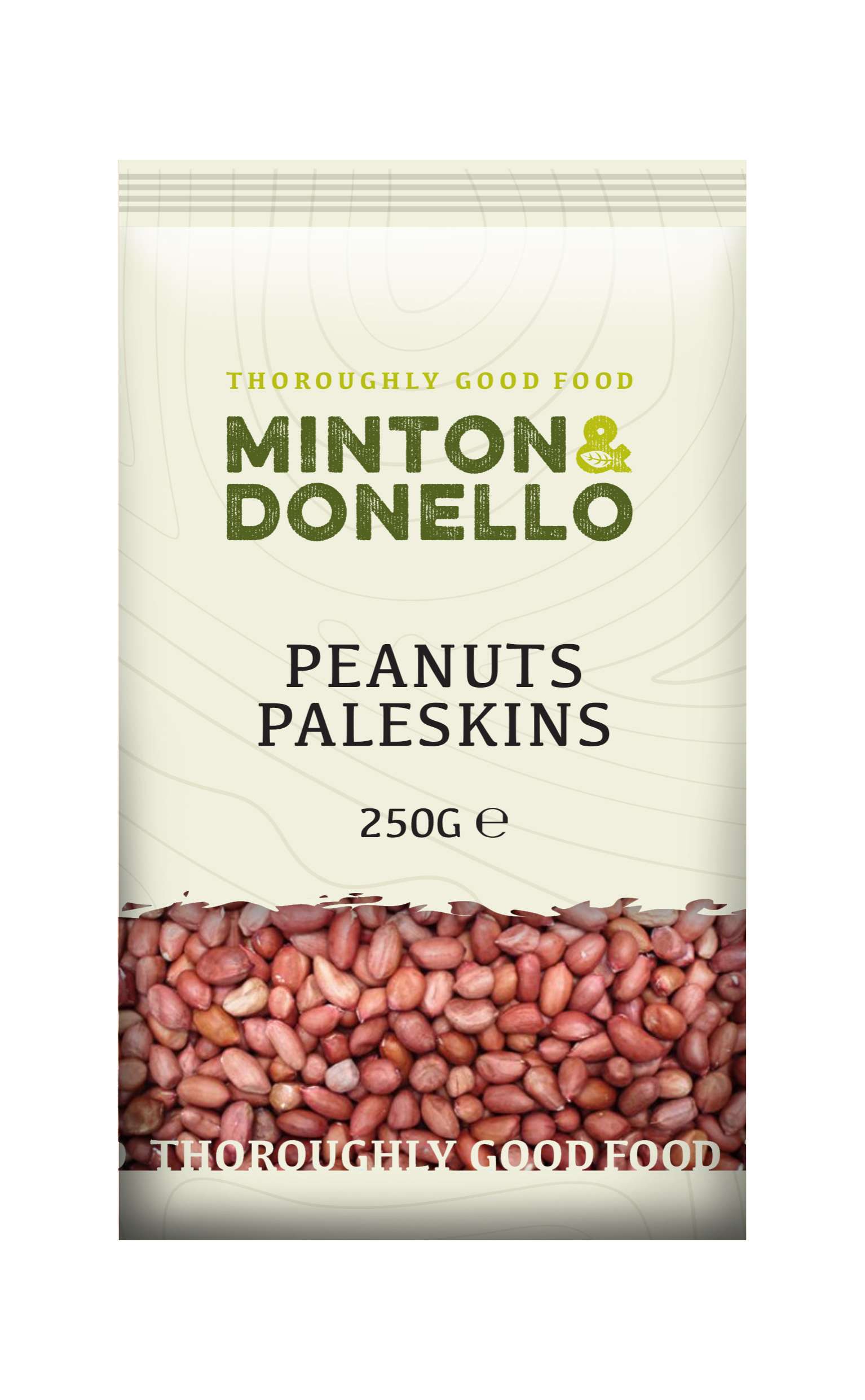 6 x Minton & Donello Peanuts Roasted & Salted - 125g