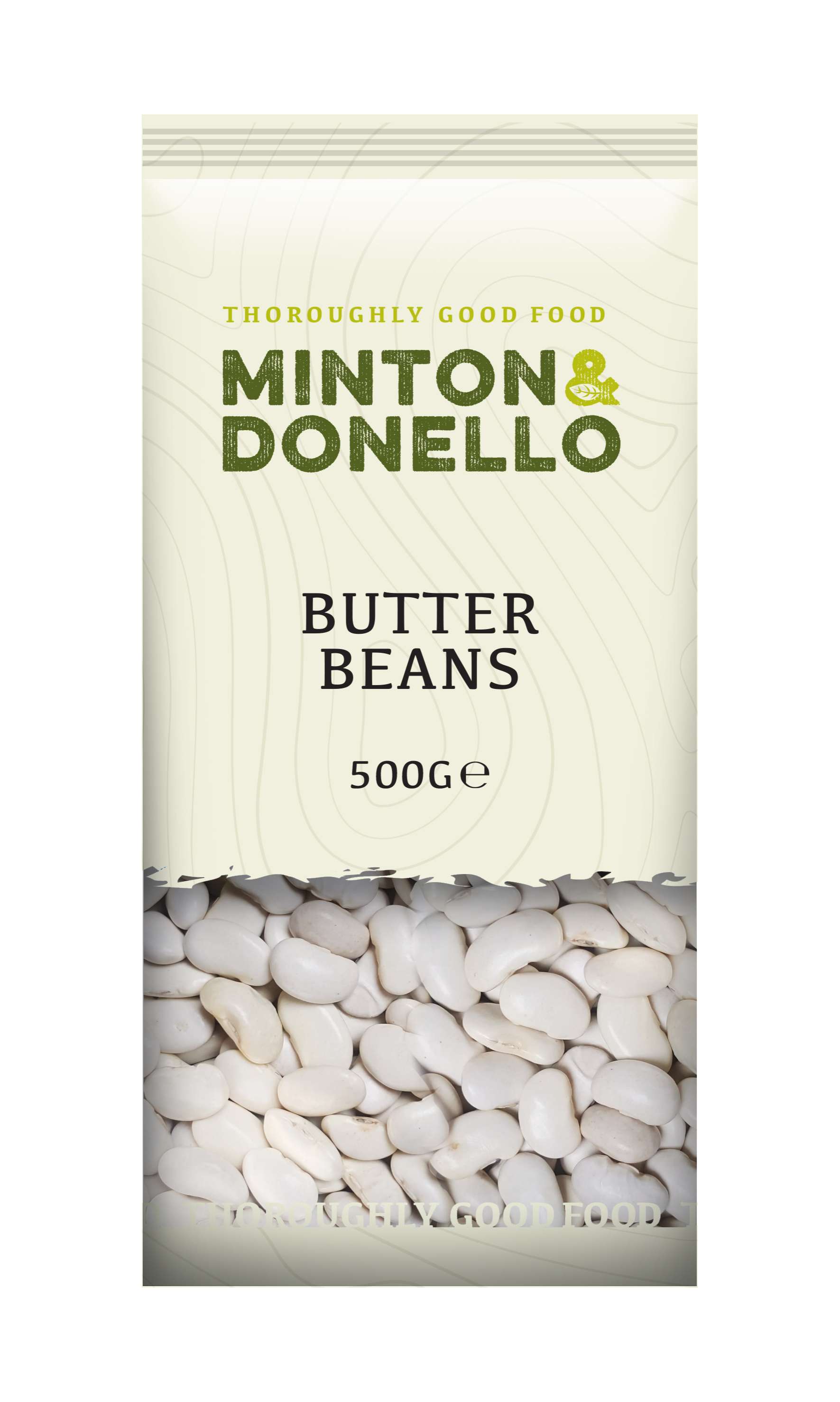 6 x Minton & Donello Butter Beans - 500g