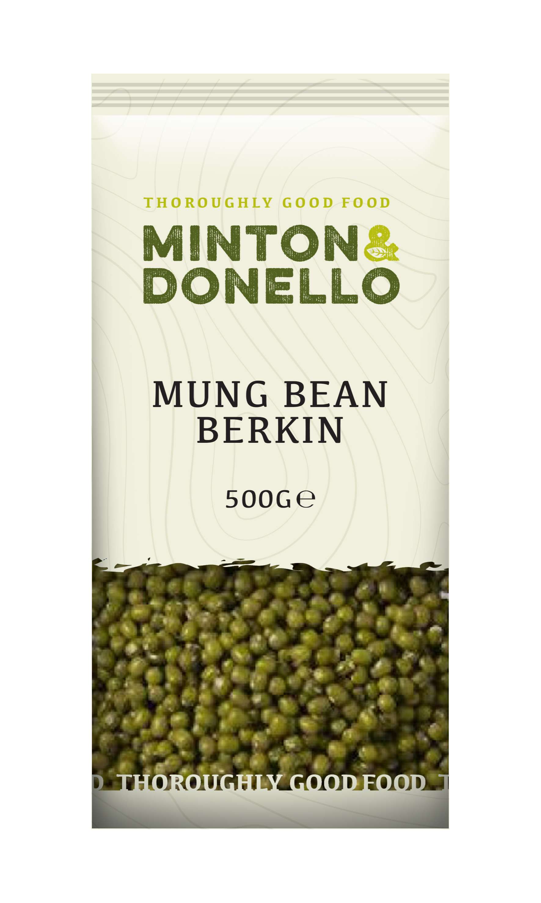 6 x Minton & Donello Mung Bean Berkin - 500g