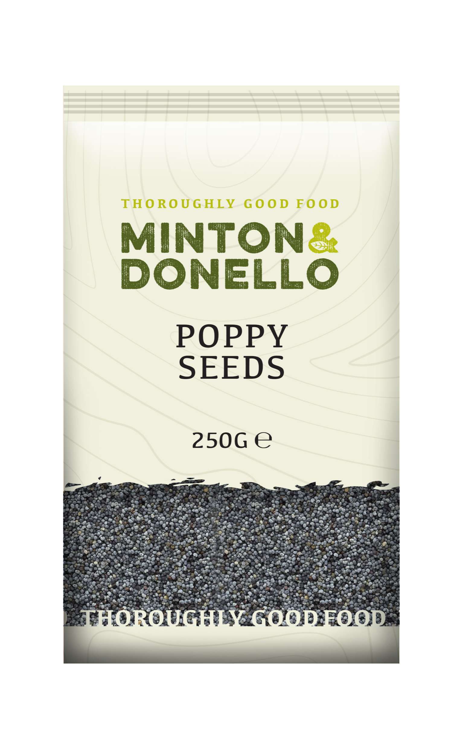6 x Minton & Donello Poppy Seed - 250g