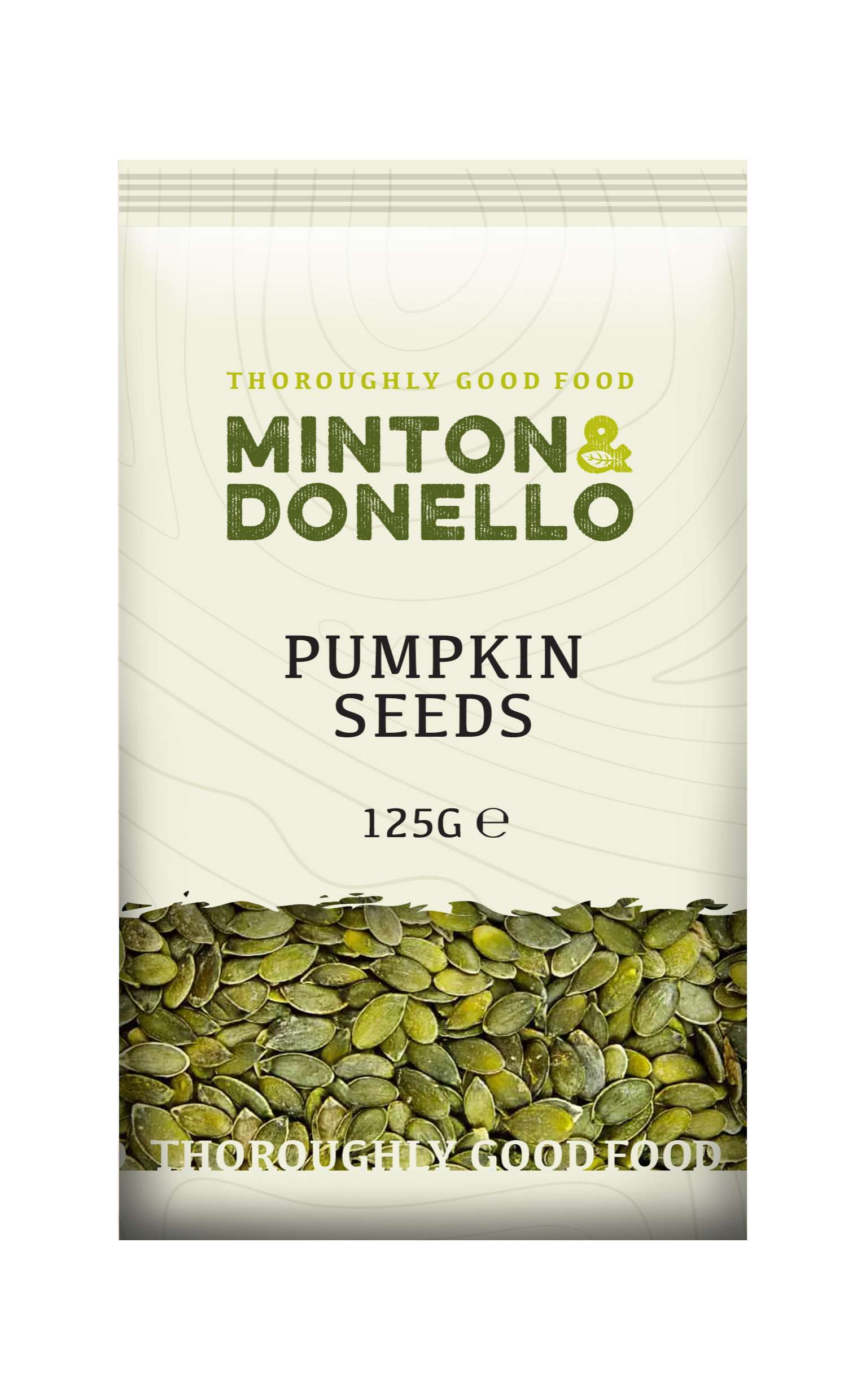 6 x Minton & Donello Pumpkin Seeds - 125g