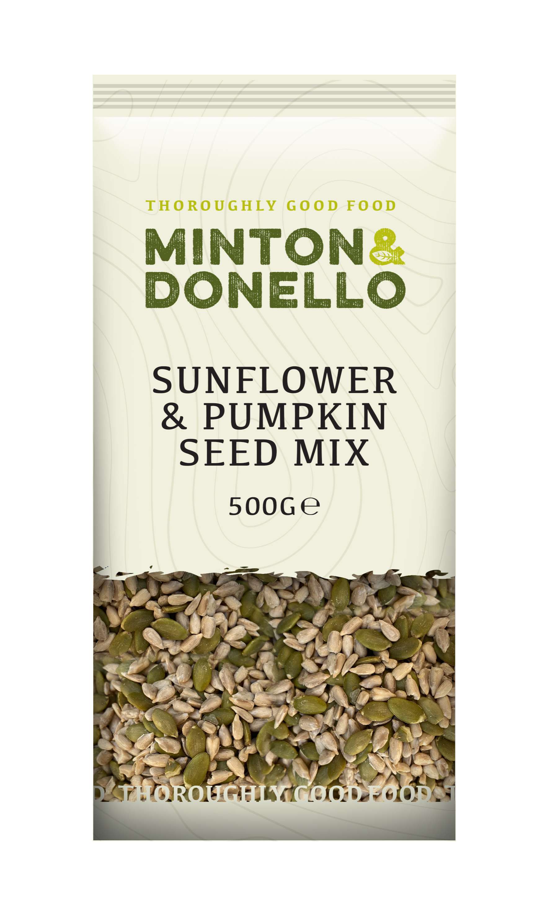6 x Minton & Donello Sunflower & Pumpkin Mix - 500g