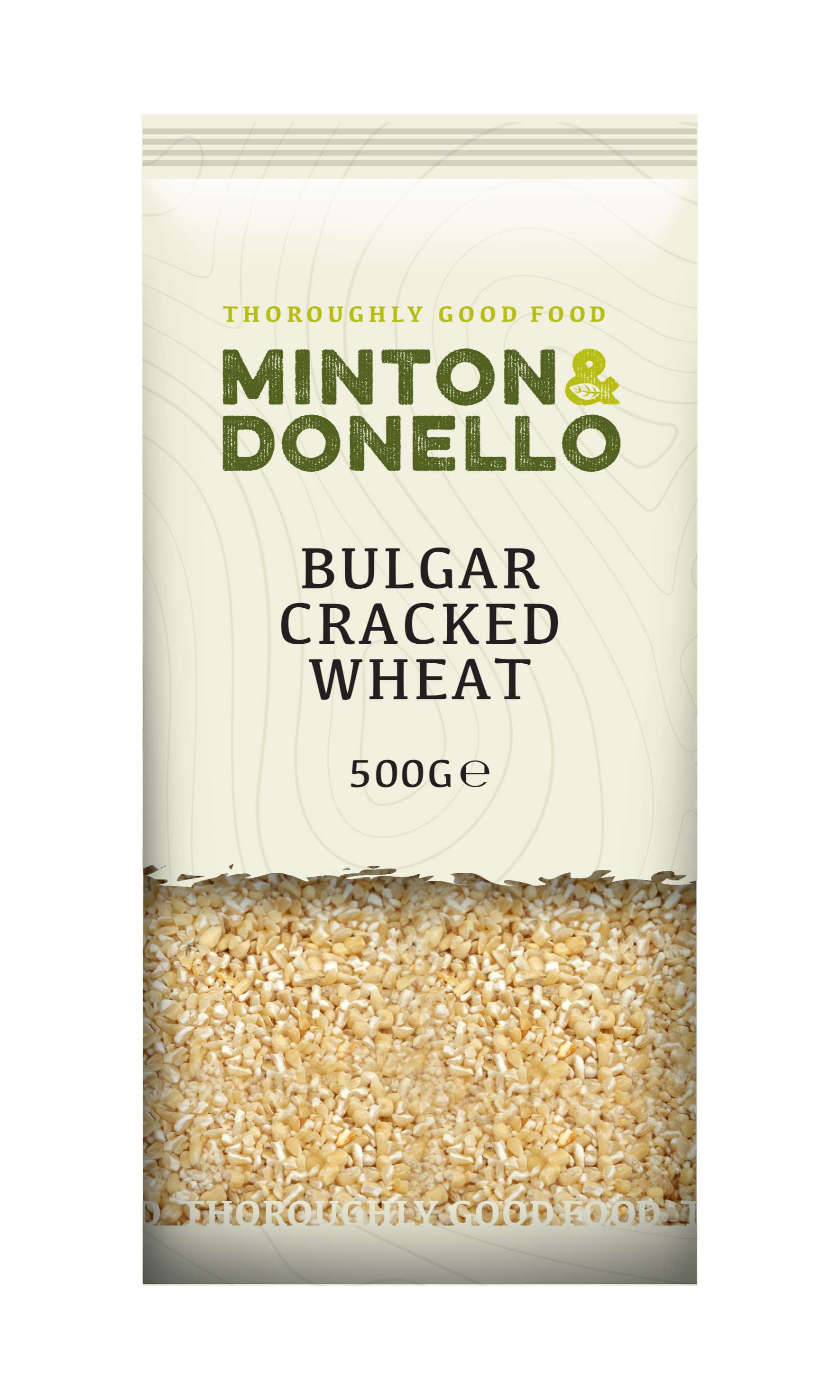 6 x Minton & Donello Bulgar Cracked Wheat - 500g