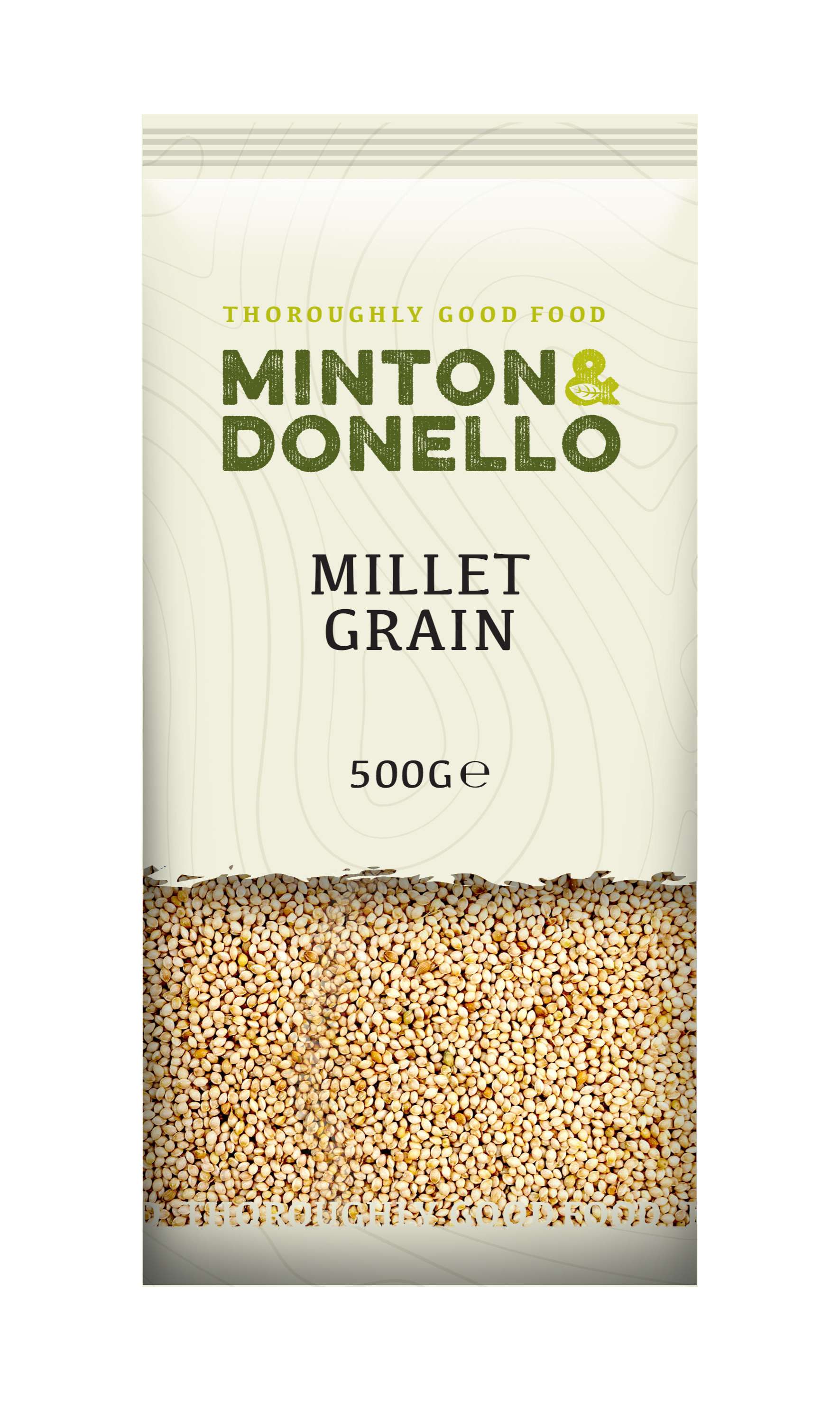 6 x Minton & Donello Millet Grain - 500g