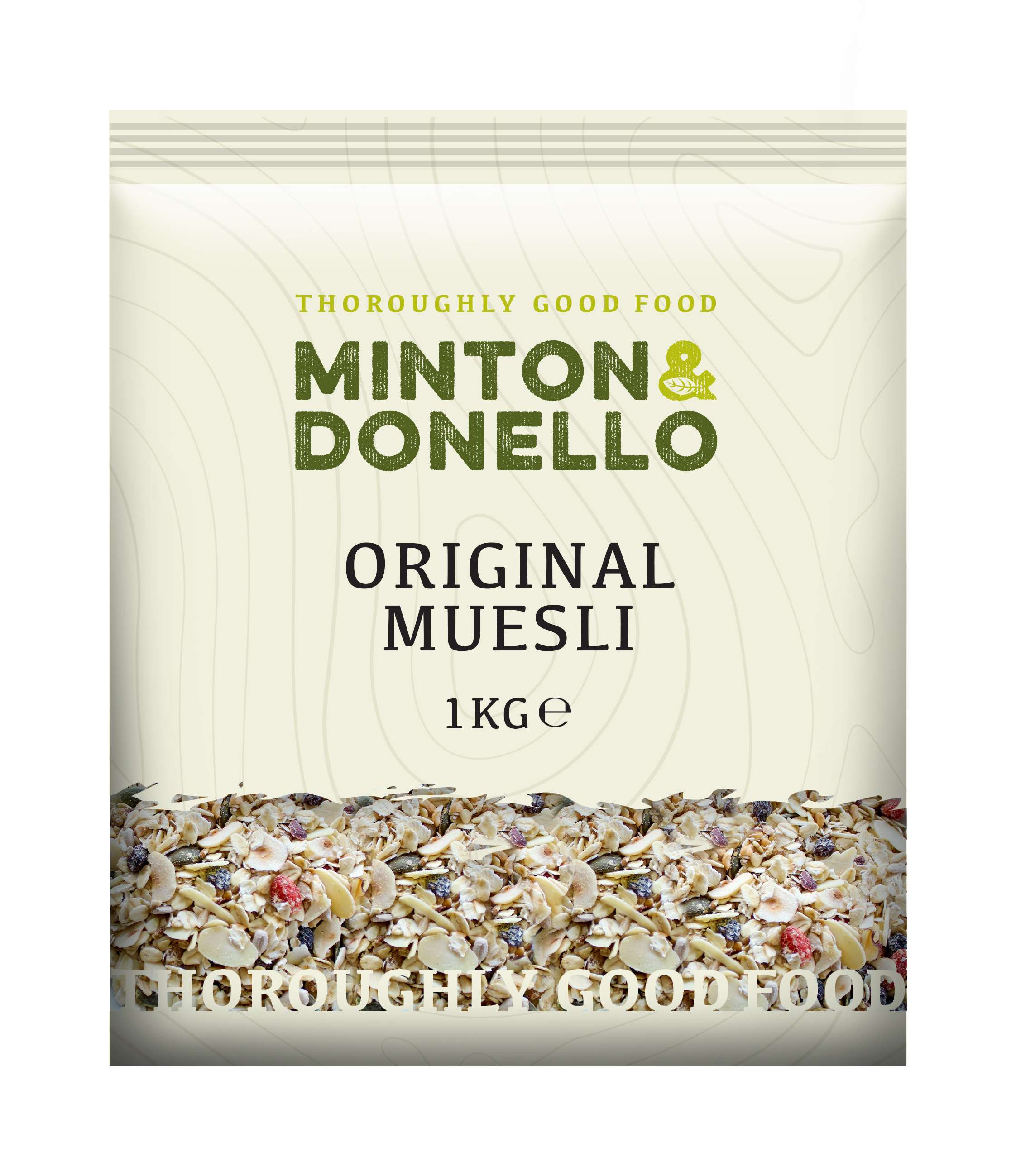 6 x Minton & Donello Original Muesli - 1000g