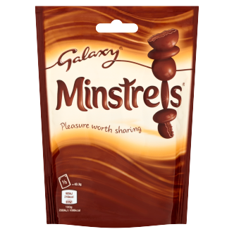 Galaxy Minstrels Chocolate Pouch Bag 118g
