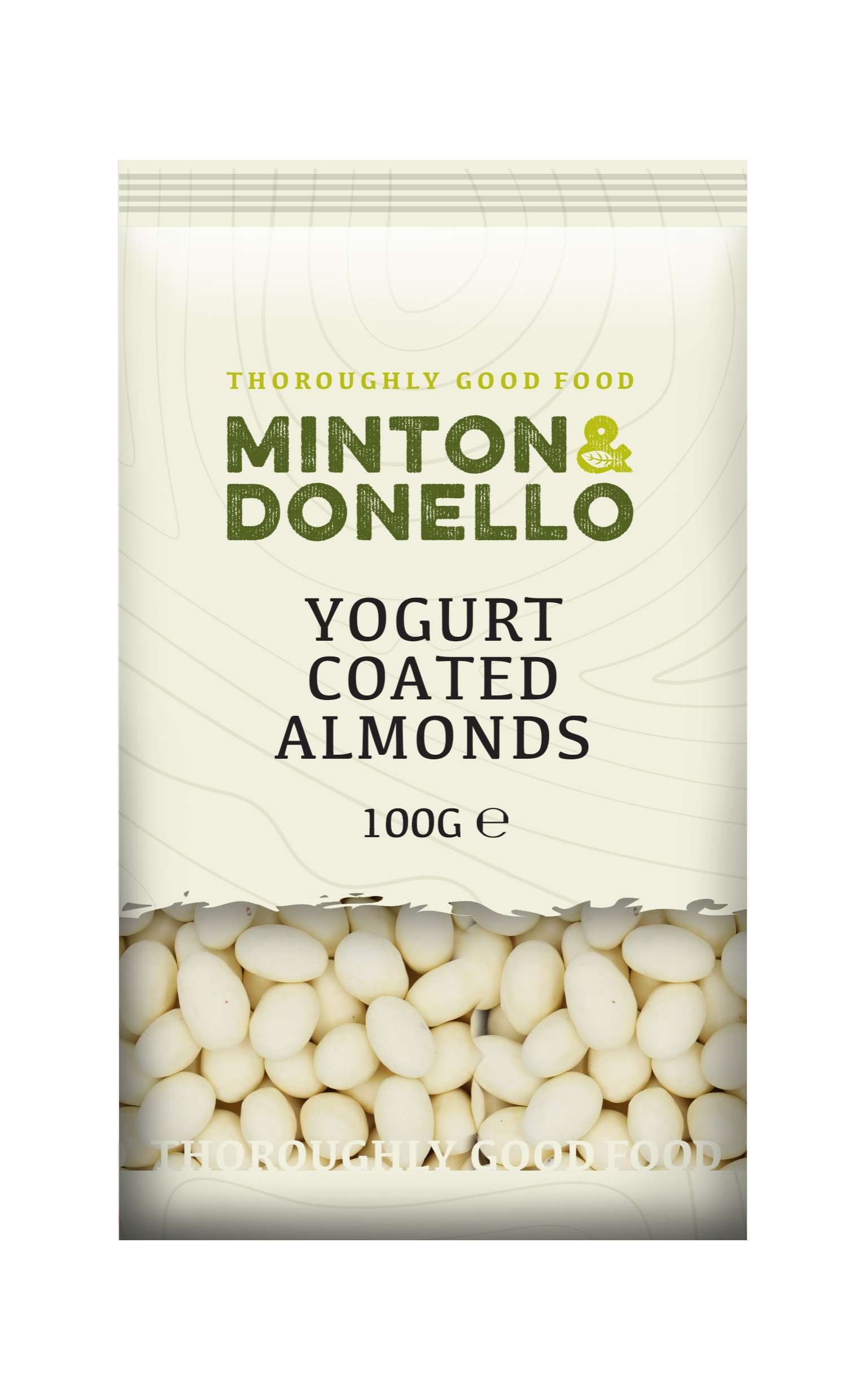 6 x Minton & Donello Yogurt Coated Almonds - 100g
