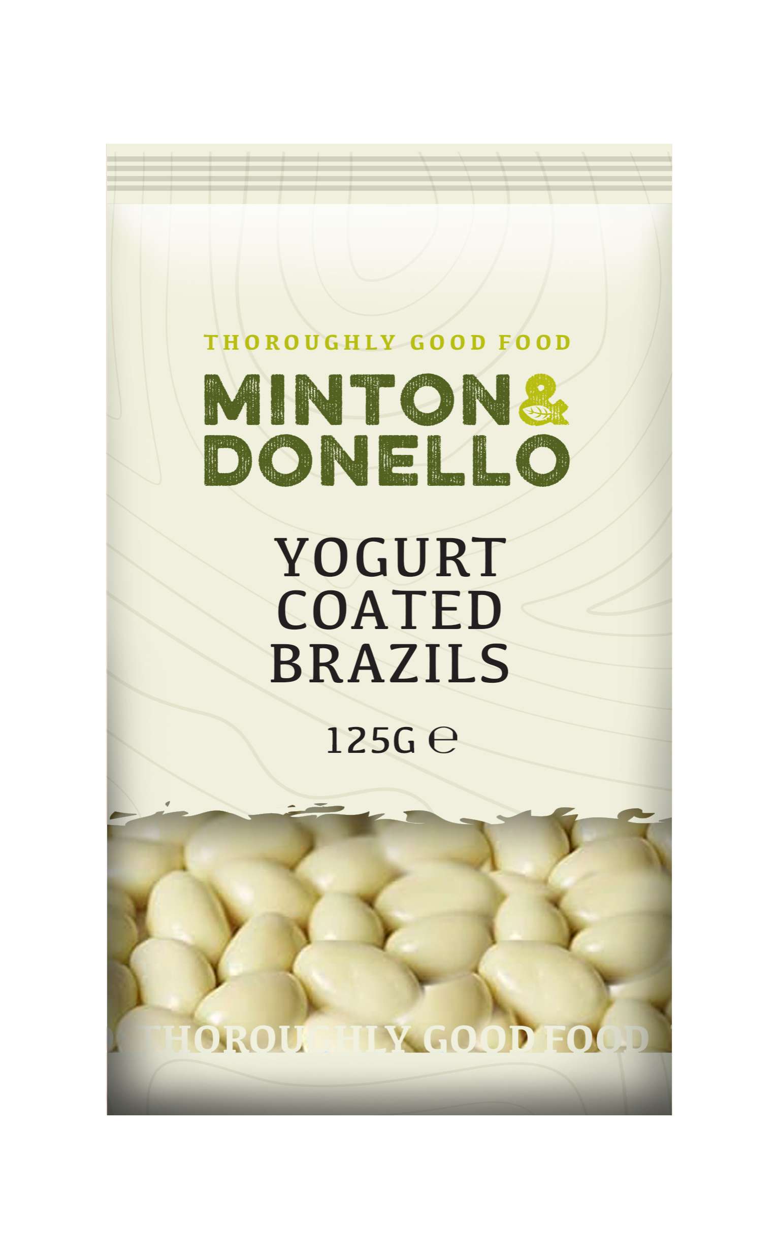6 x Minton & Donello Yogurt Coated Brazils - 125g