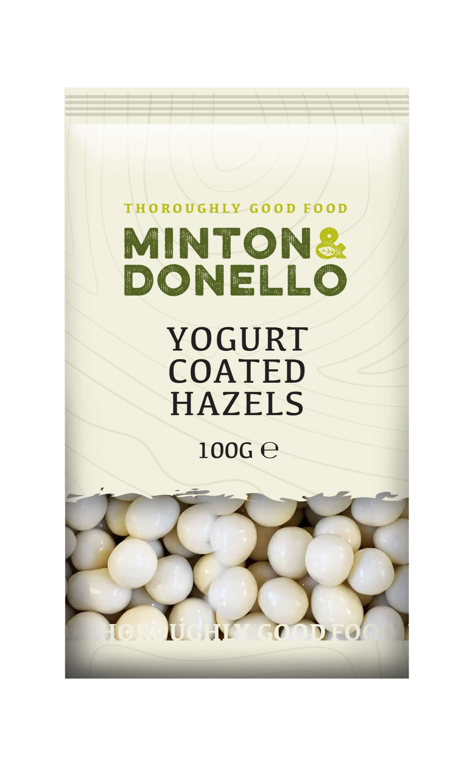 6 x Minton & Donello Yogurt Coated Hazels - 100g