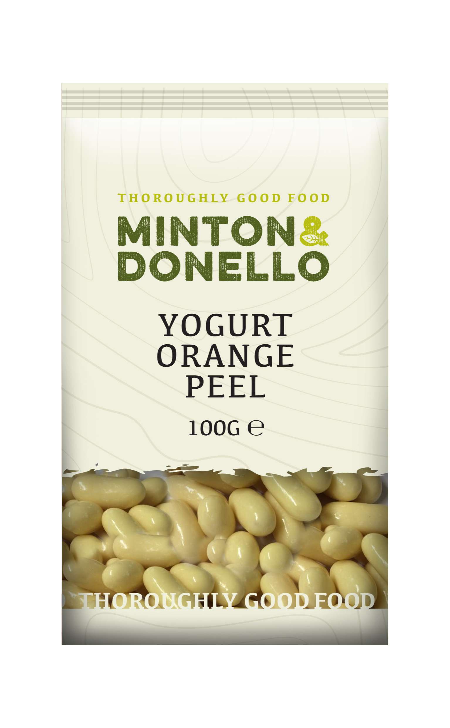 6 x Minton & Donello Yogurt Orange Peel - 100g