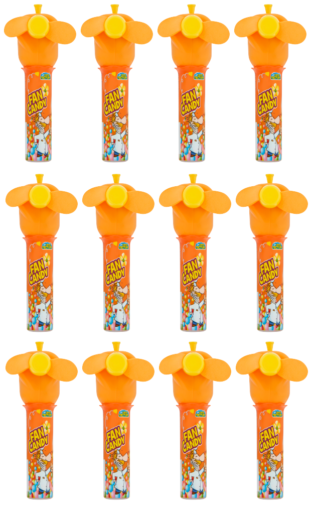 12 x Candy Factory Fan Candy 45Gm
