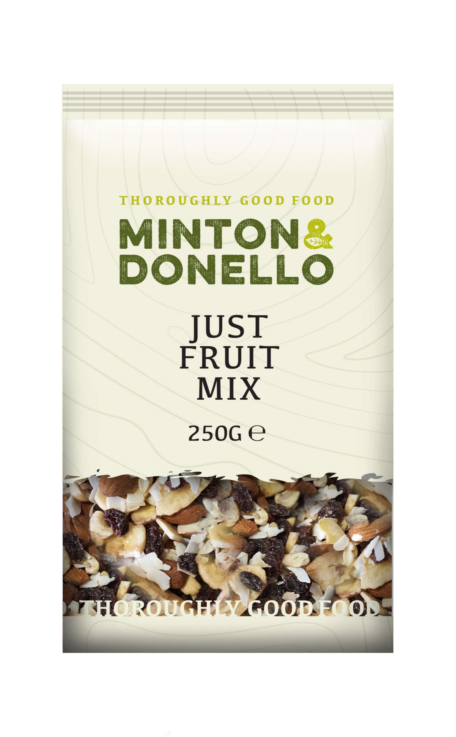 6 x Minton & Donello Just Fruit Mix - 250g