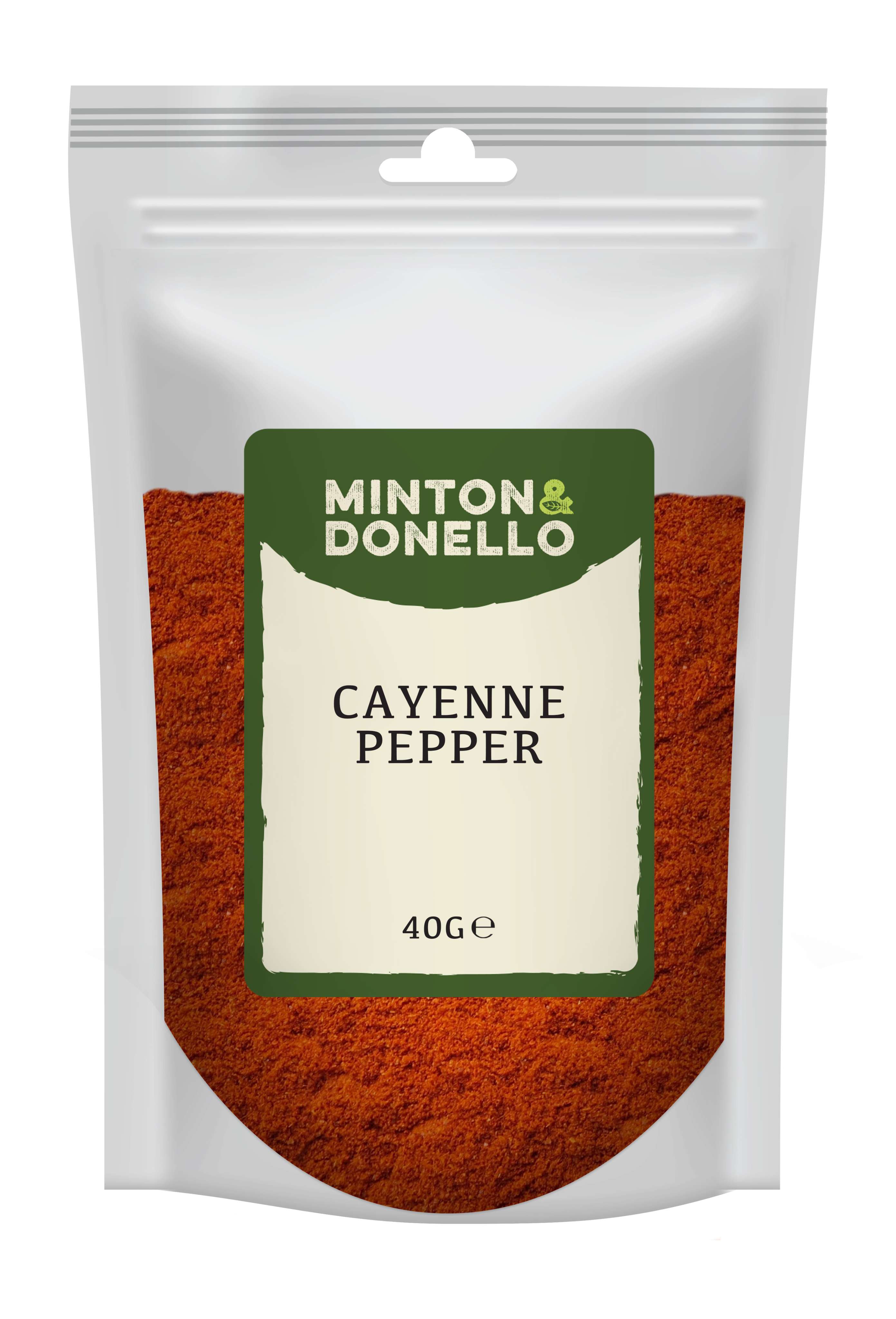 10 x Minton & Donello Cayenne Pepper - 40g