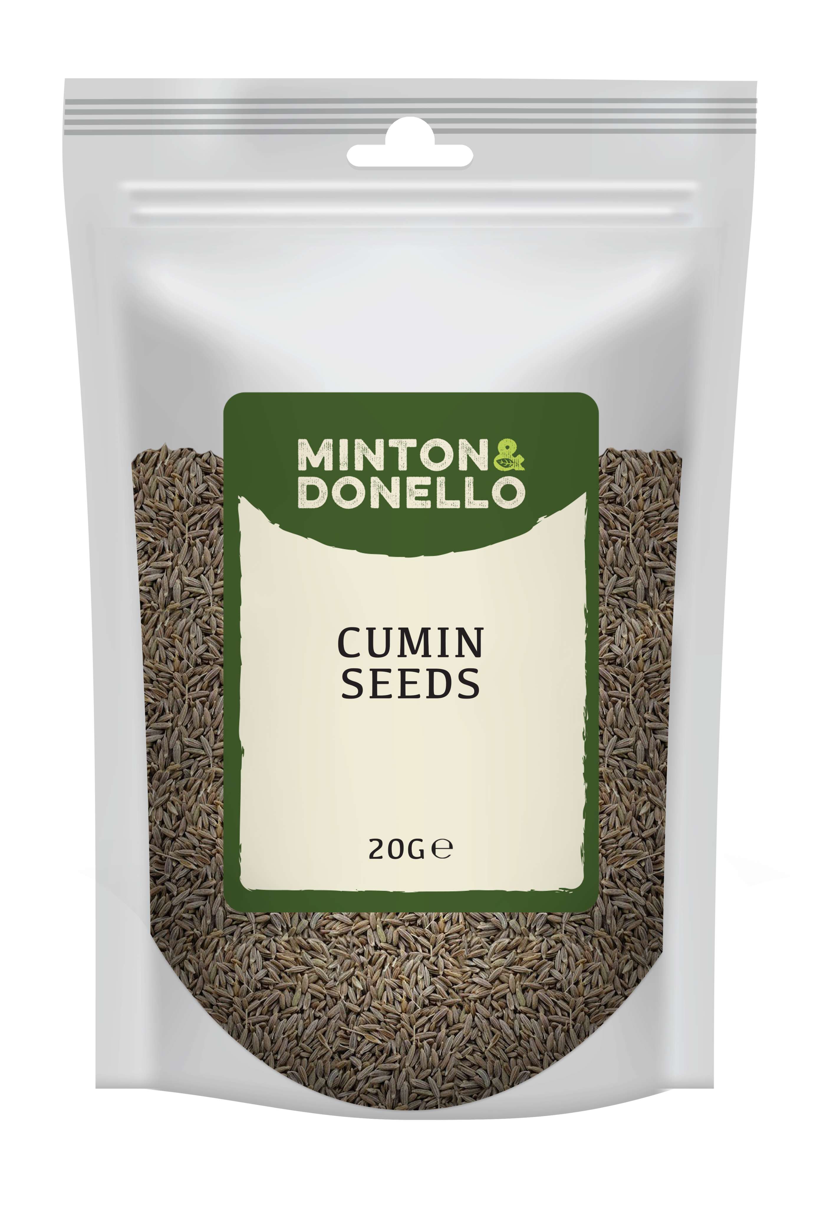 10 x Minton & Donello Cumin Seeds - 20g