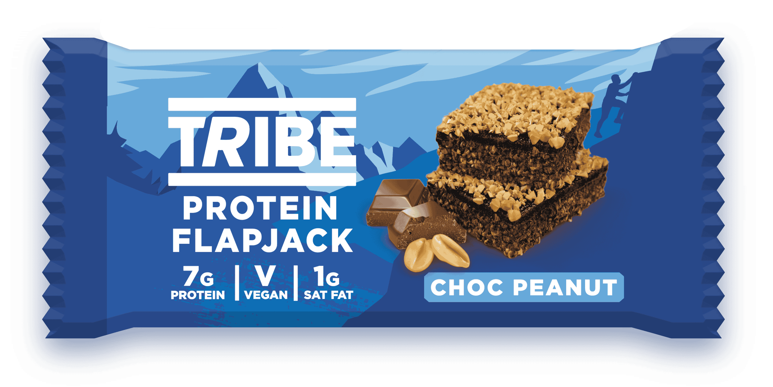 Tribe Protein Flapjack - Choc Peanut - 50g
