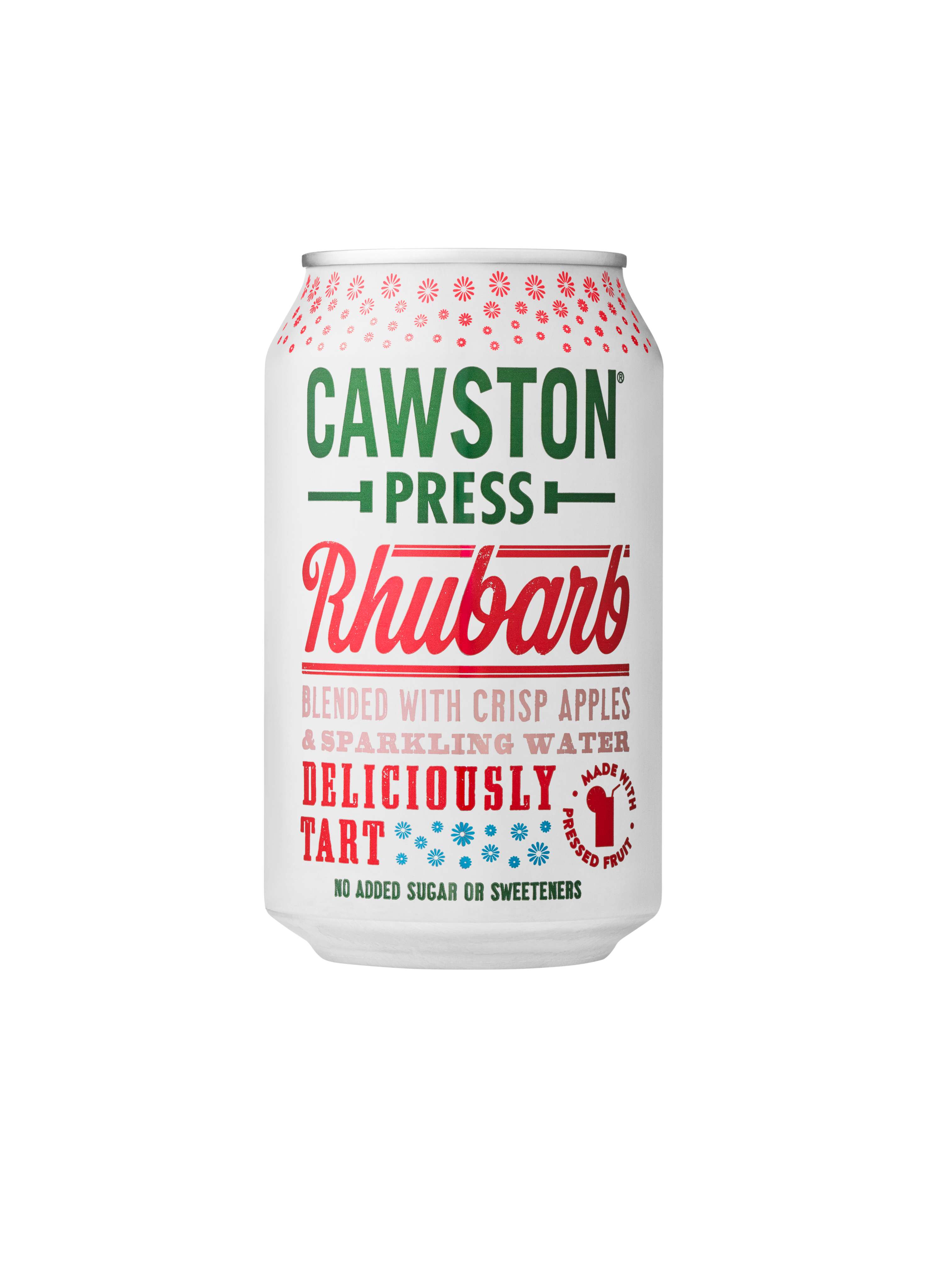 24 x Cawston Press Sparkling Rhubarb - 330ml