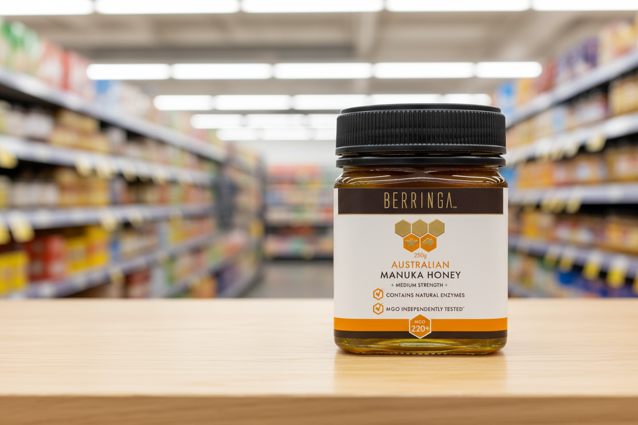 Berringa Manuka Honey 220MGO - 250g