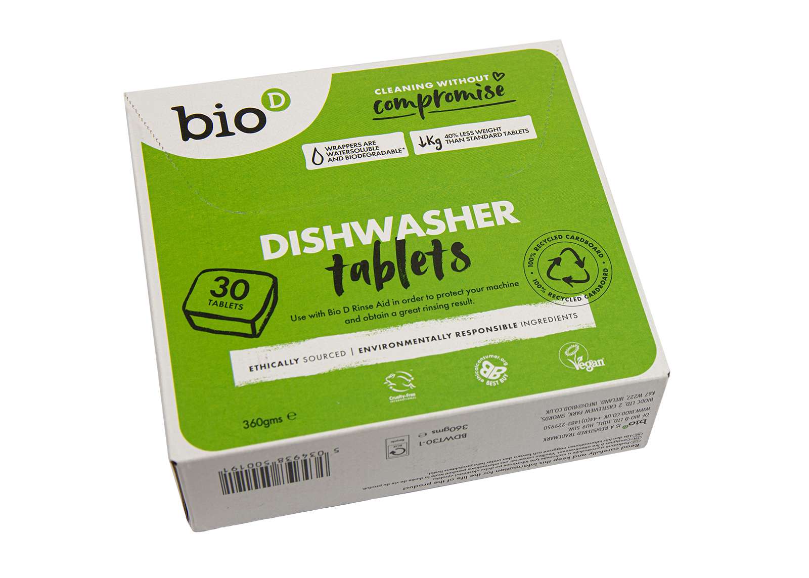 Bio-D Dishwasher Tablets - 30g