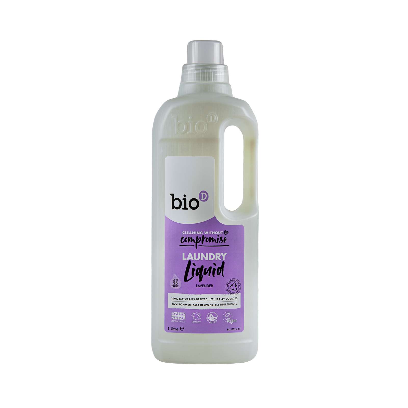 Bio-D Laundry Liquid - Lavender - 1Ltr