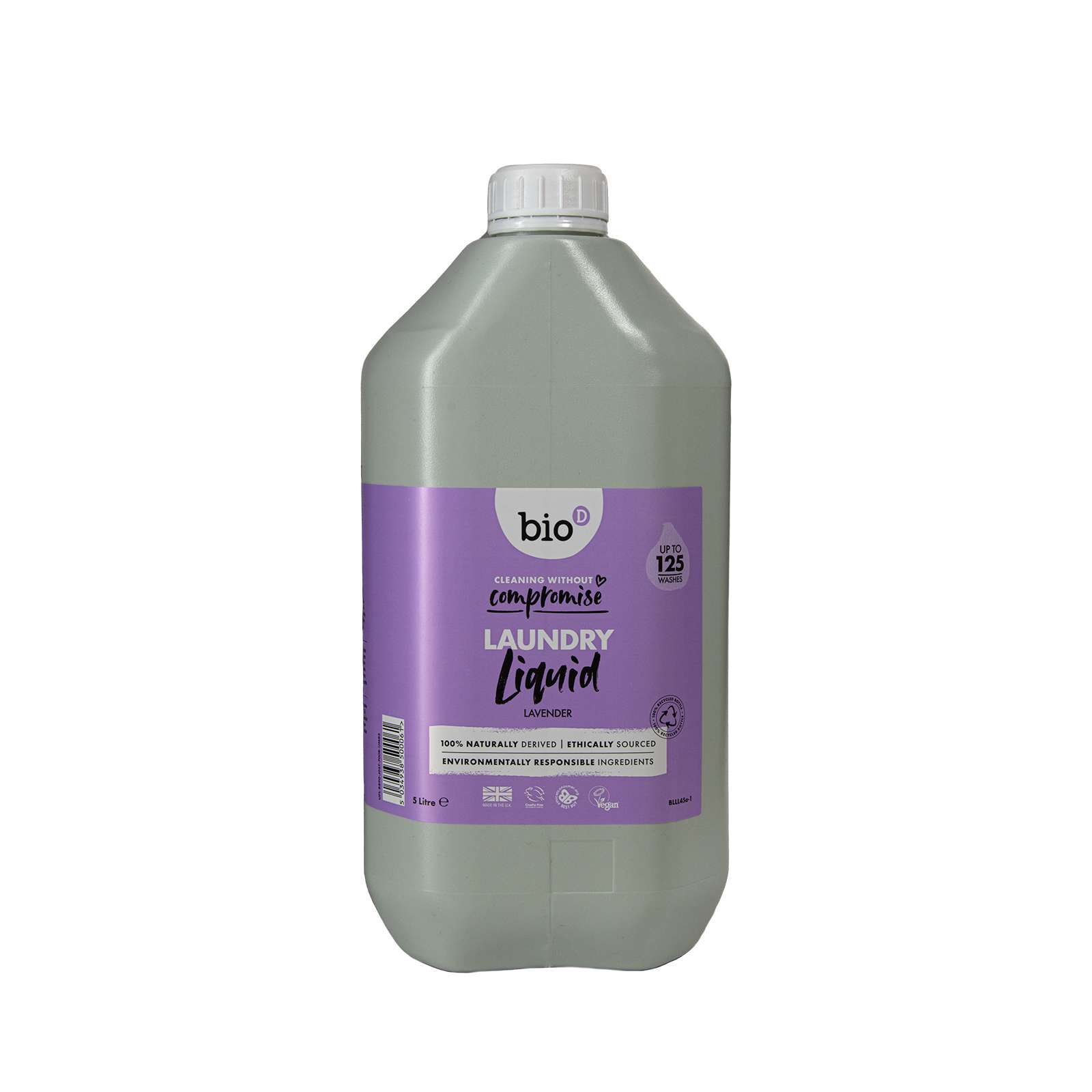 Bio-D Laundry Liquid - Lavender - 5Ltr