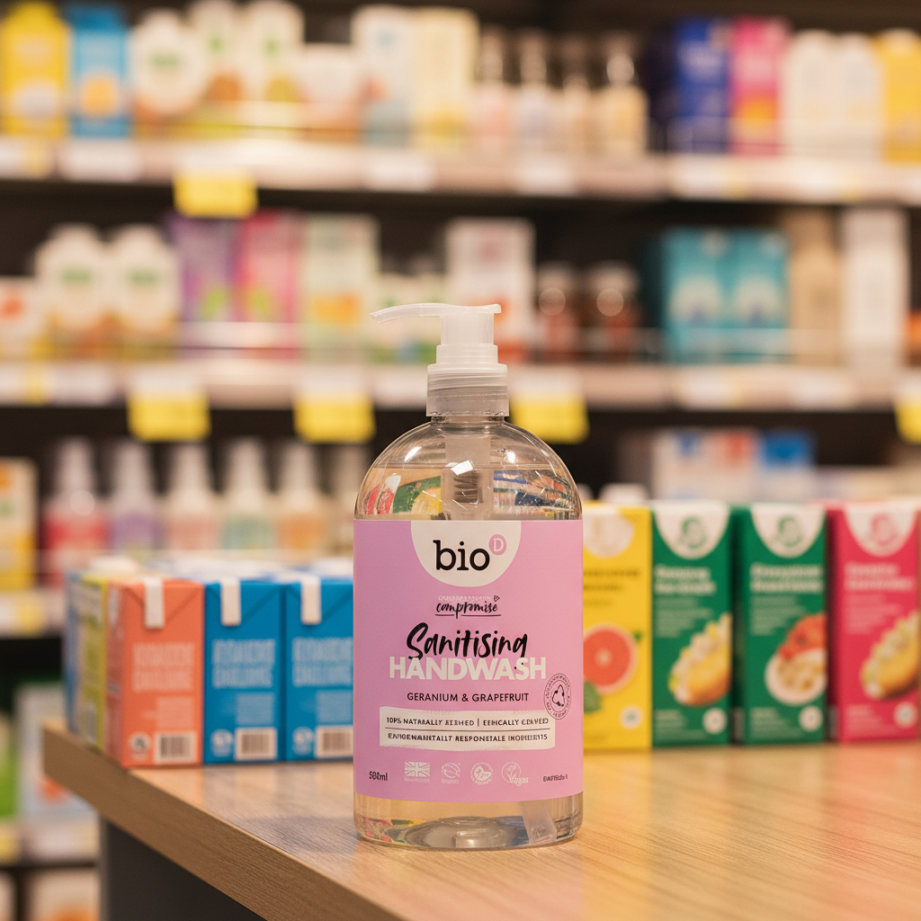 Bio-D Geranium & Grapefruit Cleansing Hand Wash - 500ml