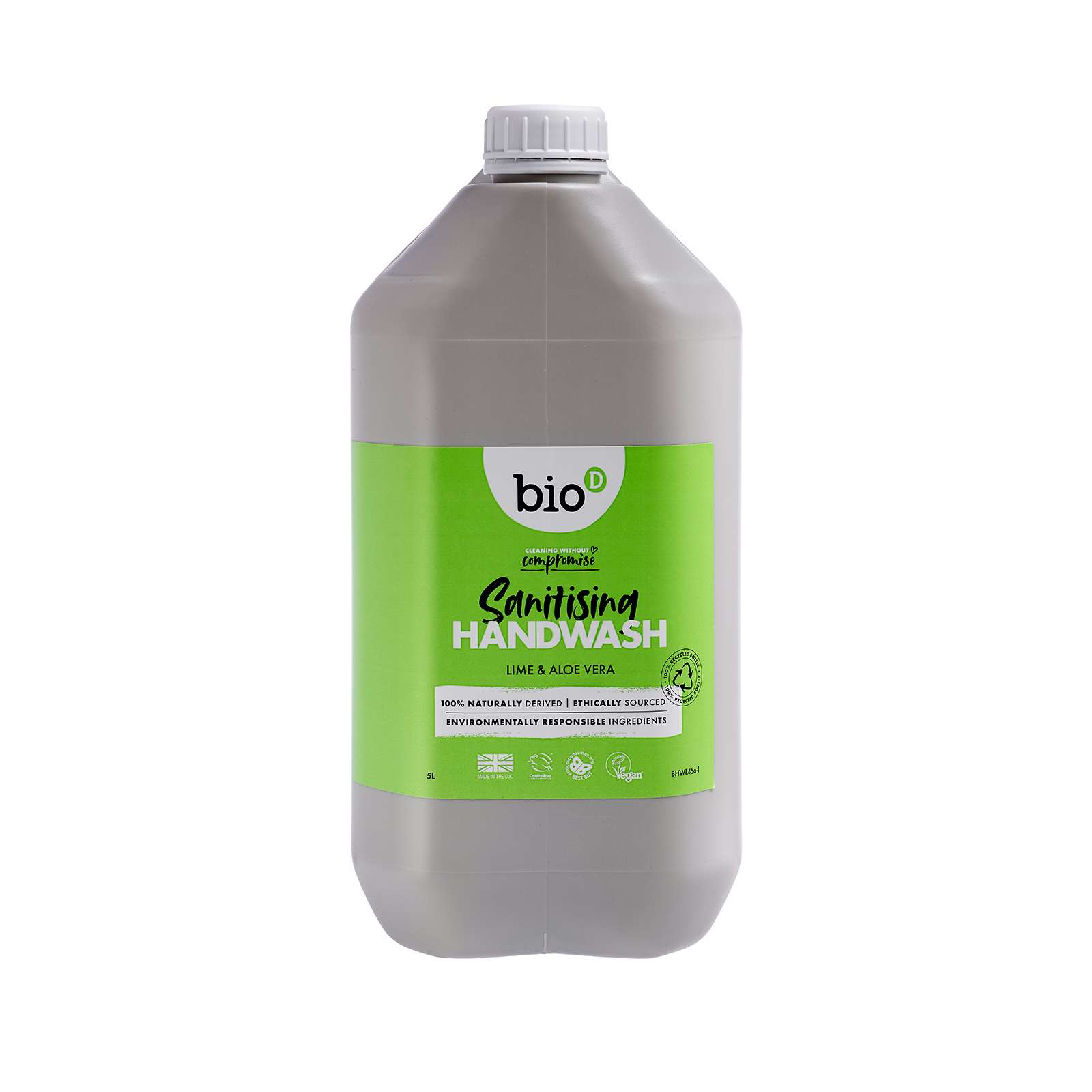 Bio-D Lime & Aloe Vera Cleansing Hand Wash - 5Ltr