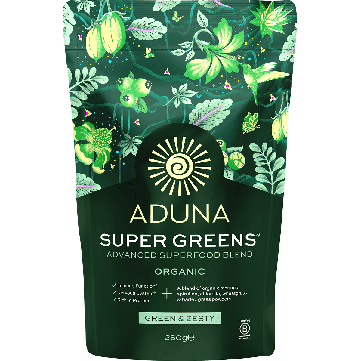 Aduna Advanced Superfood Blend - Super Greens - 275g