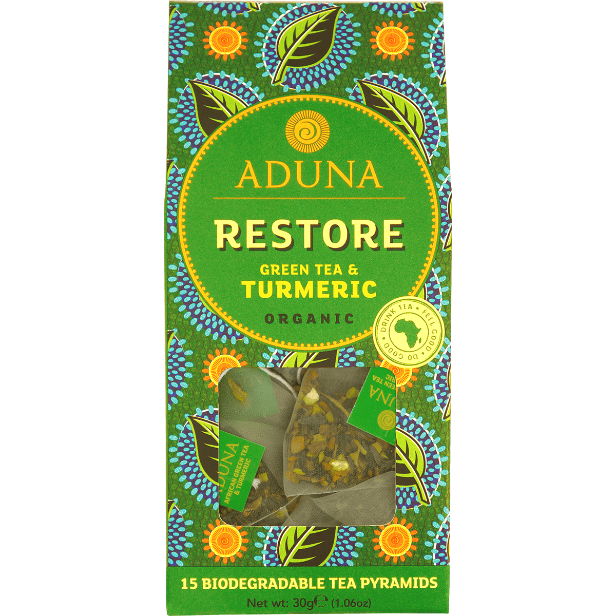 Aduna Restore Green Tea & Turmeric - 37g