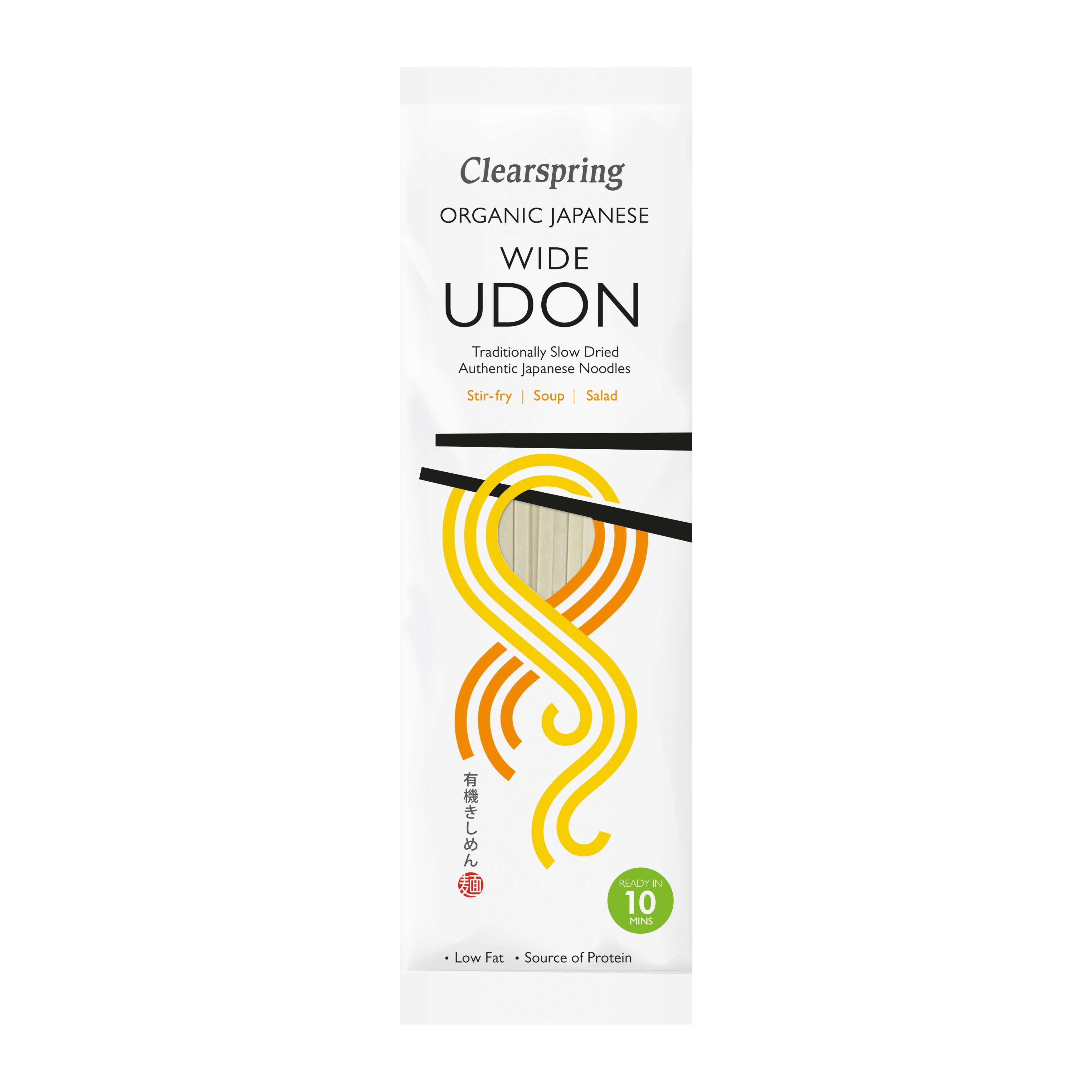 Clearspring Wide Udon Noodles - Organic - 200g