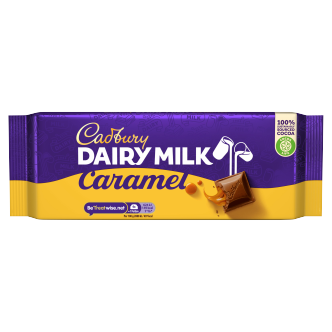17 X Cadbury Dairy Caramel Large Bar 180GM