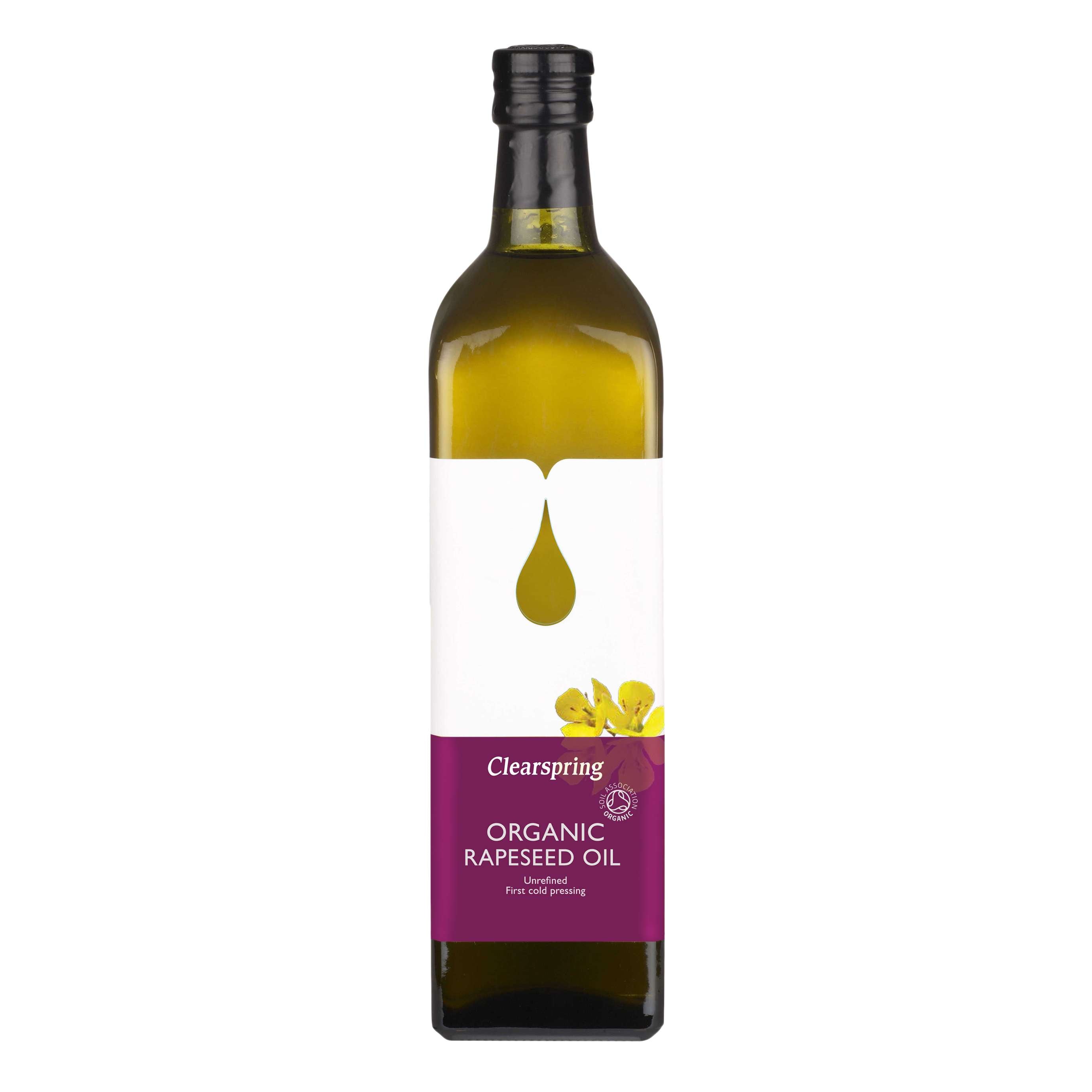 Clearspring Oil - Rapeseed Organic - 1ltr