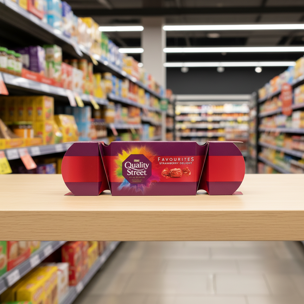 4 X Quality Street Giant Strawberry Delight Gift Box 352GM