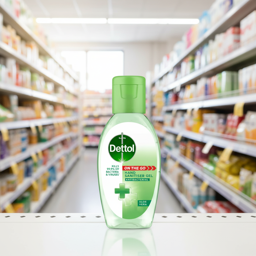 12 X Dettol Hand Sanitiser Gel Aloe Vera - 50Ml