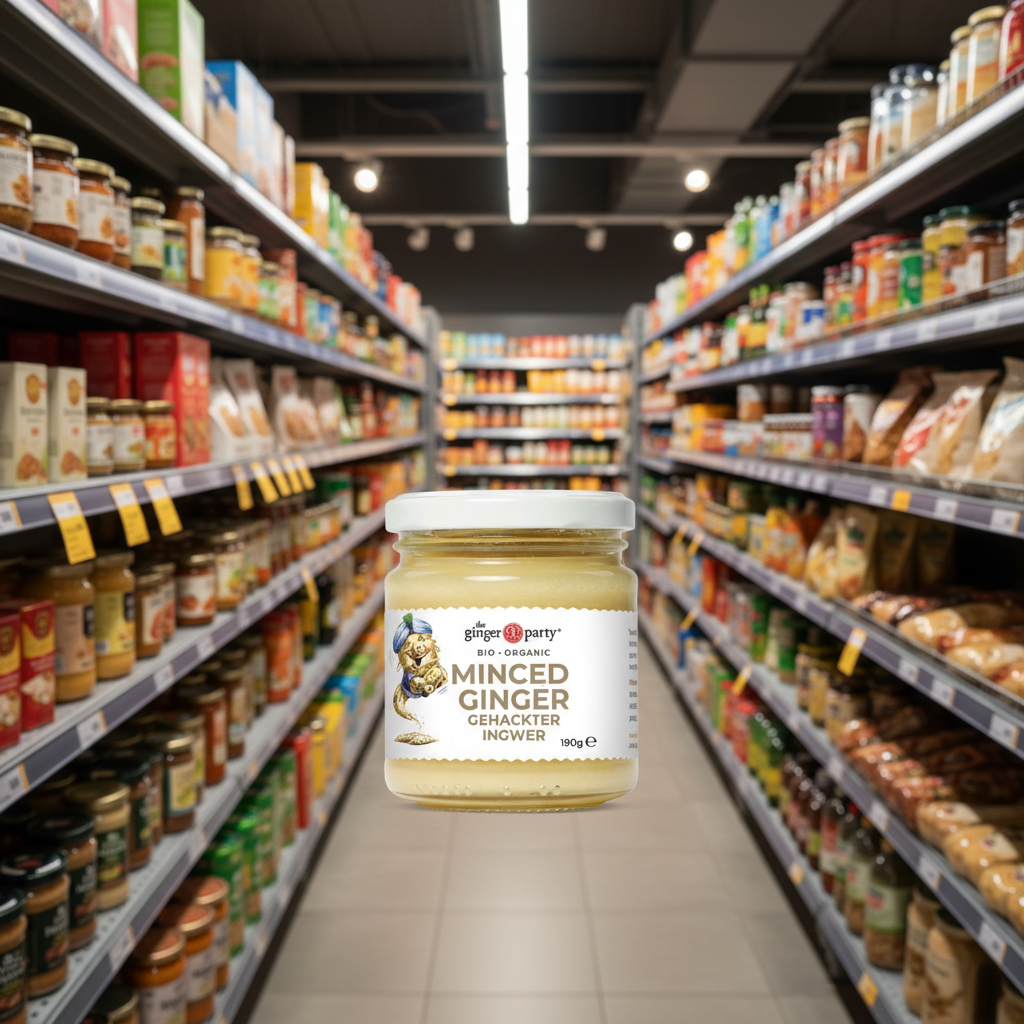 The Ginger People Organic Minced Ginger - 190g