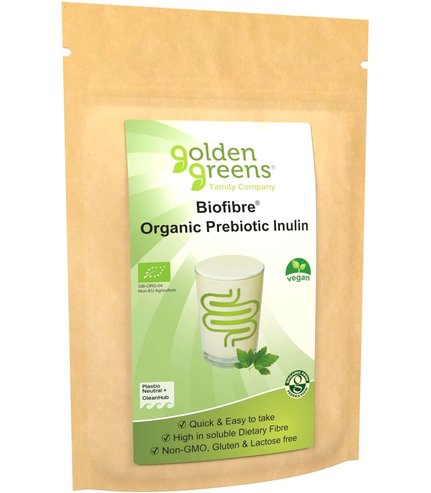 Golden Greens Organic Inulin Powder *Large* - 500g