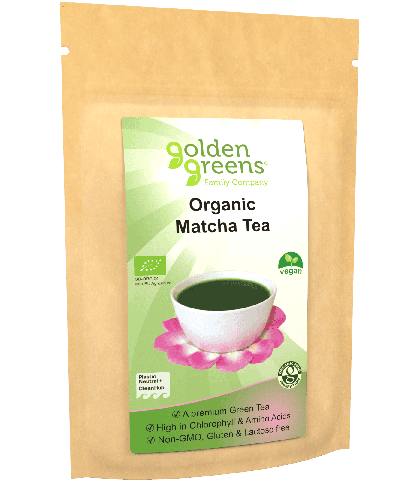 Golden Greens Organic Matcha Tea - 50g