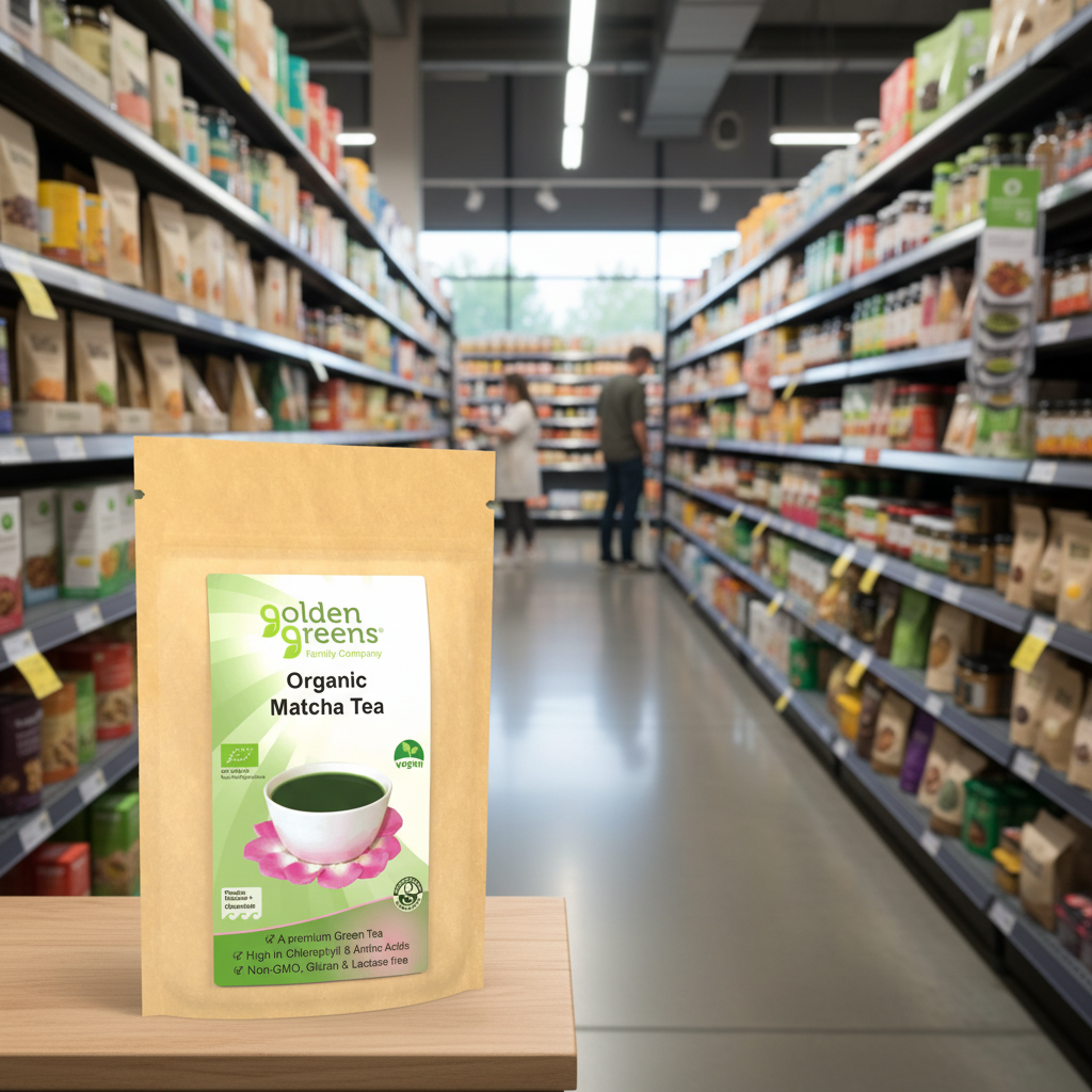 Golden Greens Organic Matcha Tea - 50g