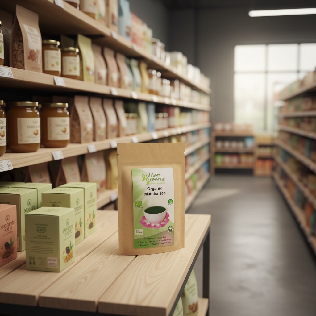 Golden Greens Organic Matcha Tea - 50g