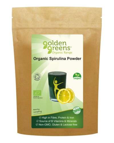 Golden Greens Organic Spirulina Powder Large - 200g