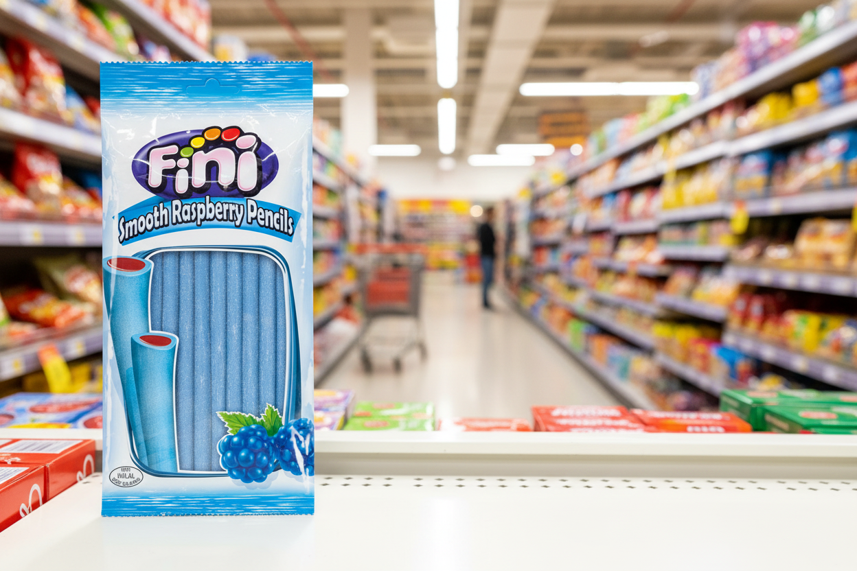 12 x Fini Smooth Raspberry Pencils 160G