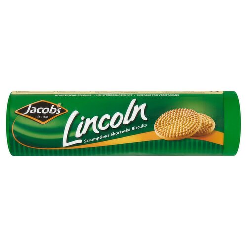 24 x Jacobs Lincoln Scrumptious Shortcake Biscuits 200G